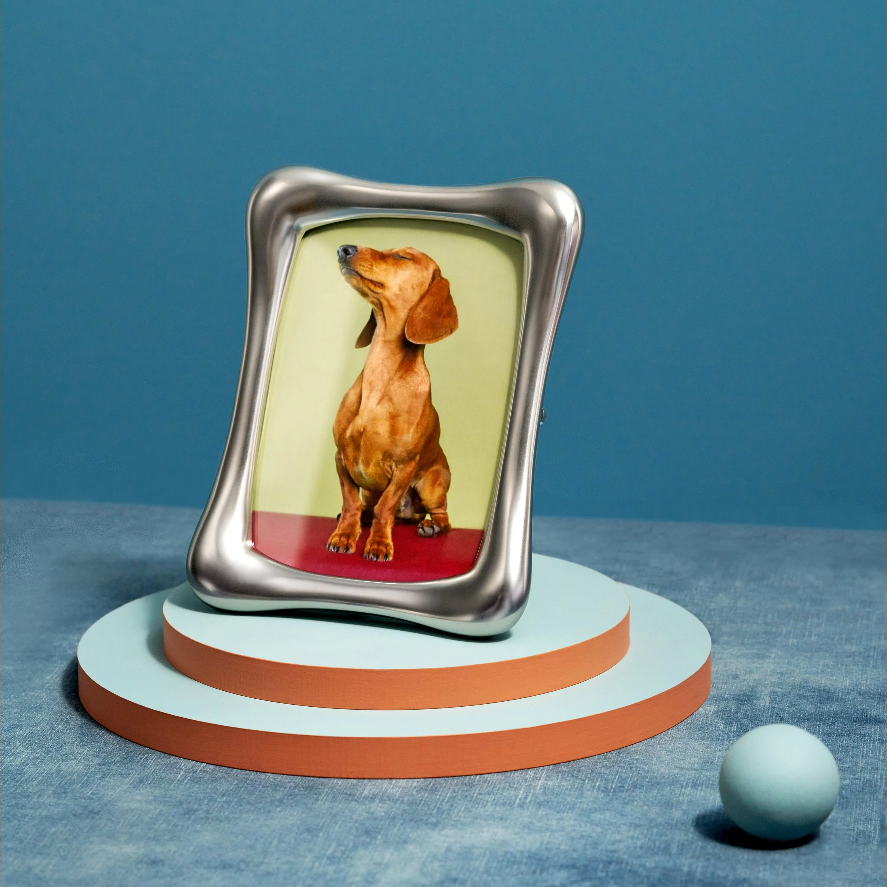 Anton Frame - Platinum - 4x6" sold by L'Objet product image thumbnail 2