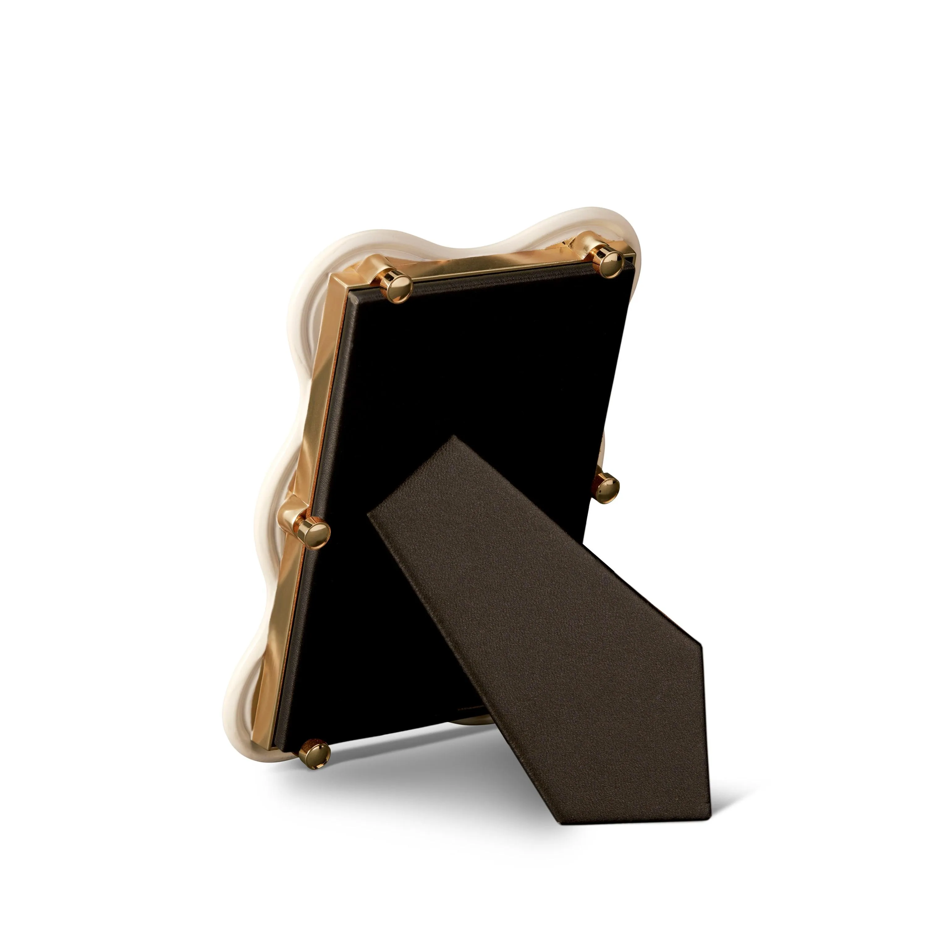 Ripple Frame - White Enamel - 4x6 sold by L'Objet product image thumbnail 3