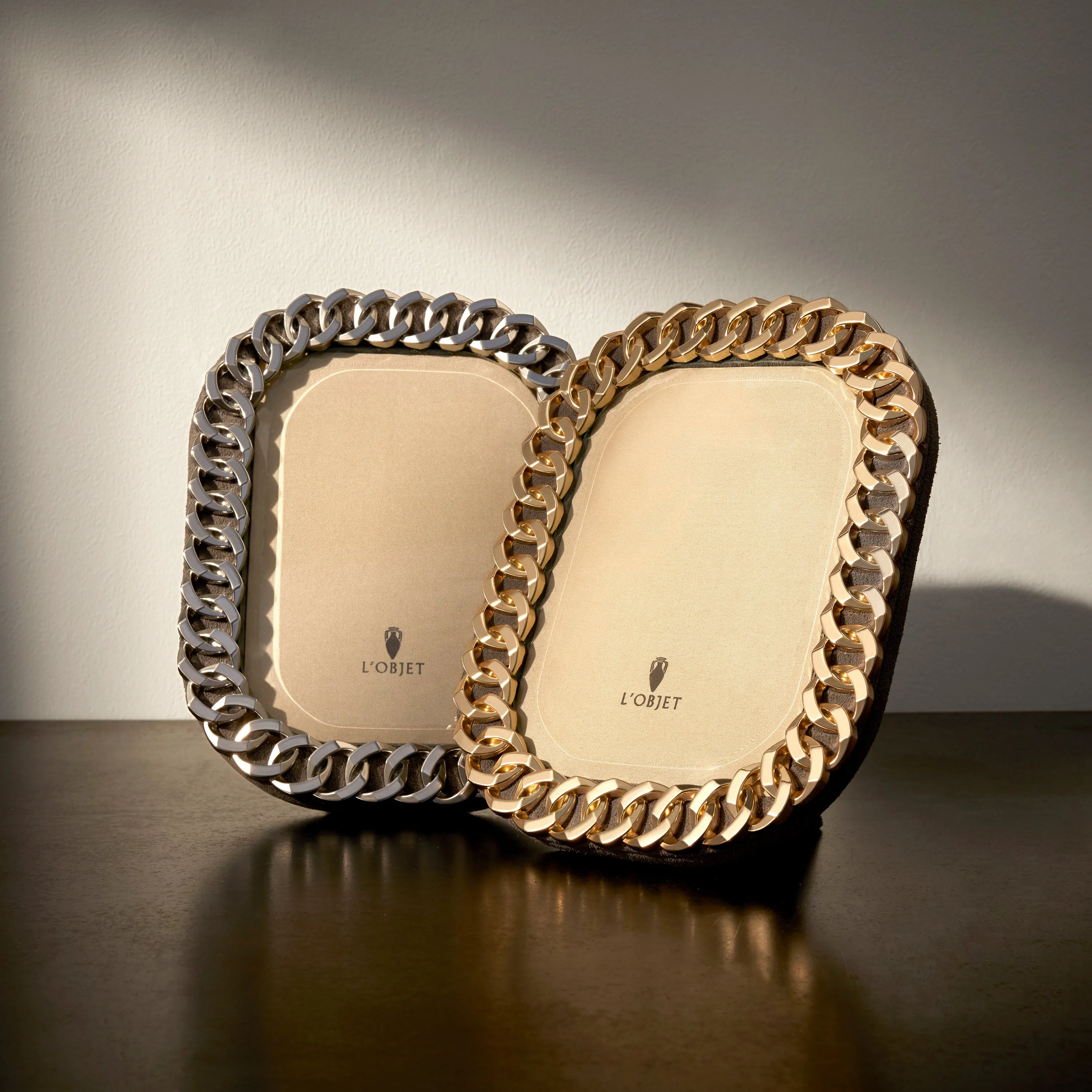 Cuban Link Frame - Platinum - 4 x 6 sold by L'Objet product image thumbnail 2