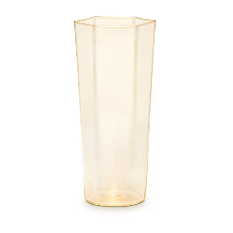 Exclusive - Hex Champagne Glass- Gold sold by L'Objet
