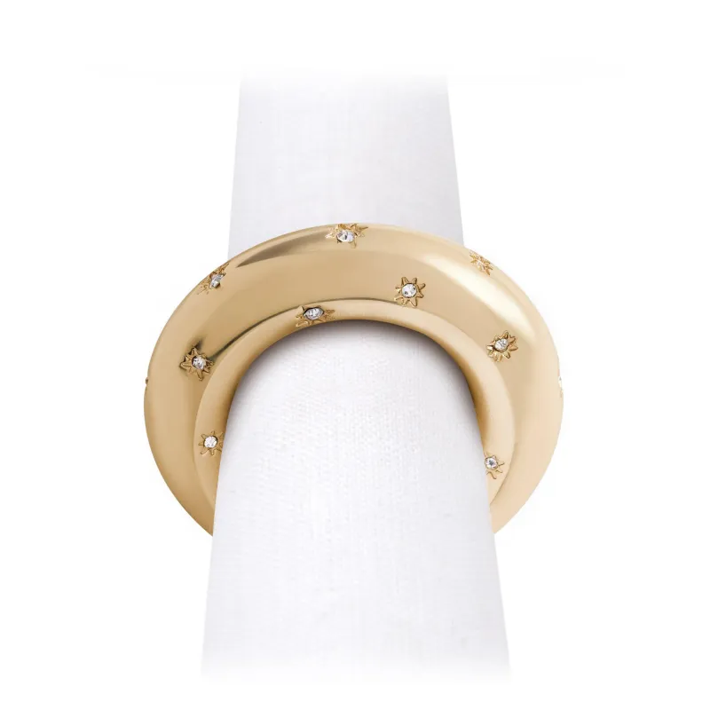 Stars Napkin Jewels (set of 4) sold by L'Objet