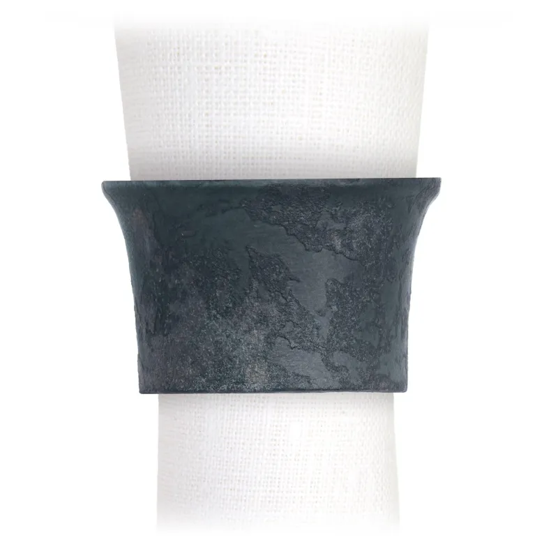 Terra Flare Napkin Rings (Set of 4) made by L'Objet