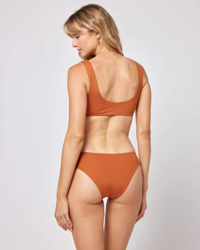 Sandy Bikini Bottom - Amber sold by l*space