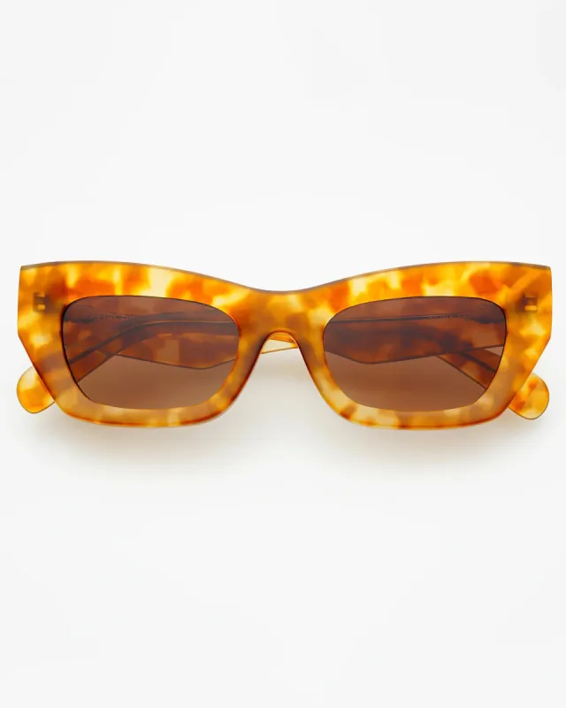 Freyrs Selina Sunglasses - Yellow sold by l*space