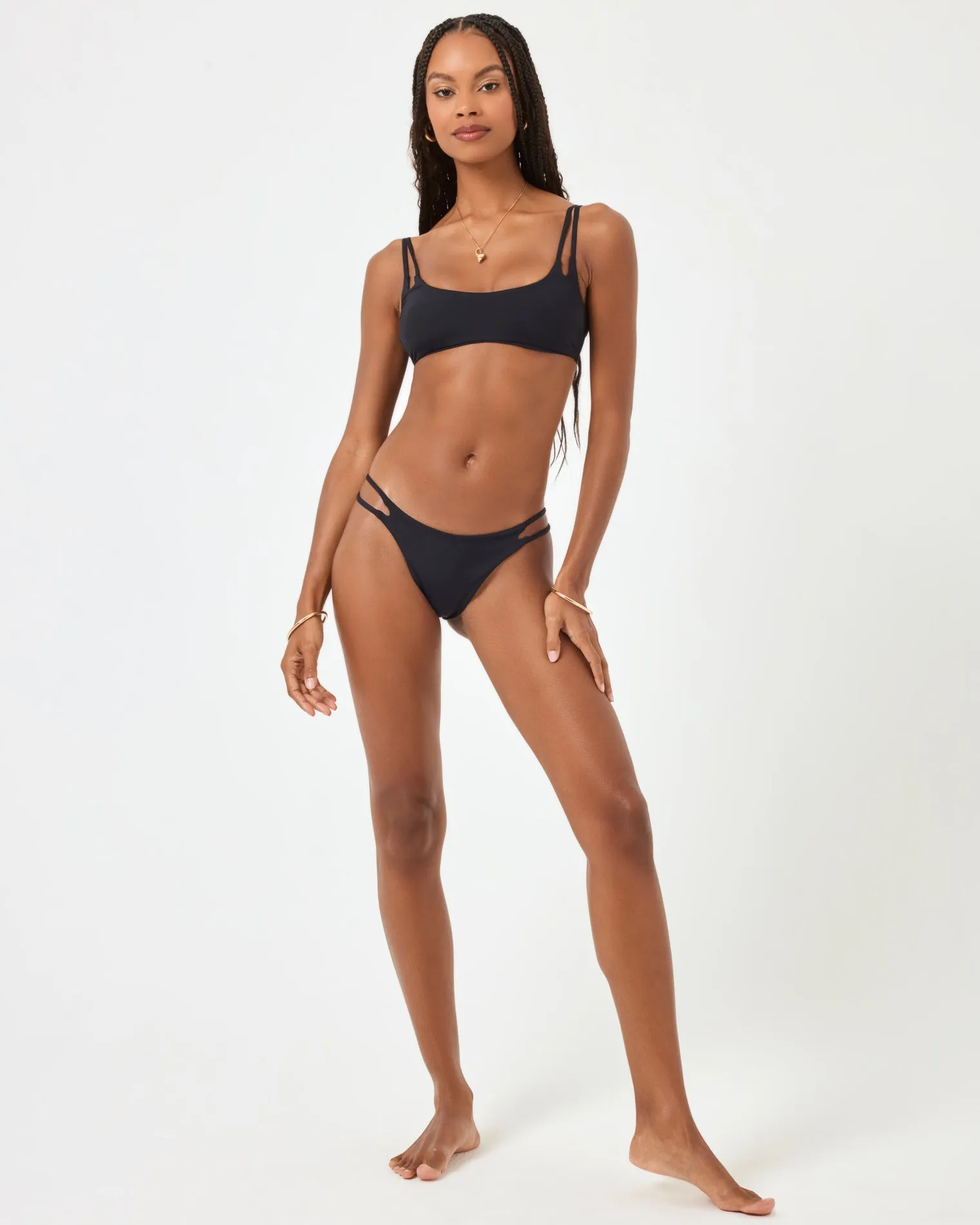 Wilder Bikini Bottom - Black sold by l*space product image thumbnail 3