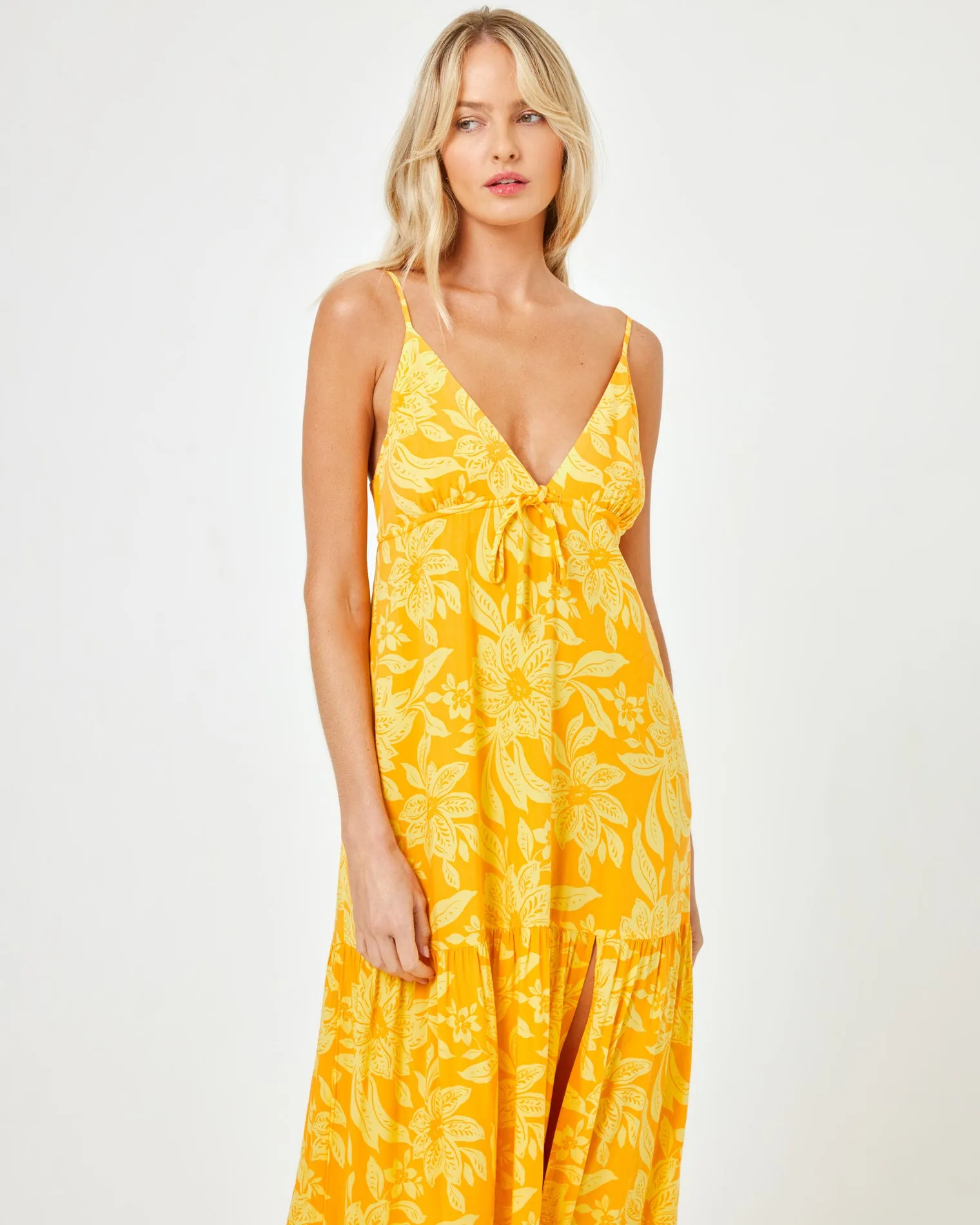 Printed Victoria Dress - Golden Hour Blooms sold by l*space product image thumbnail 5
