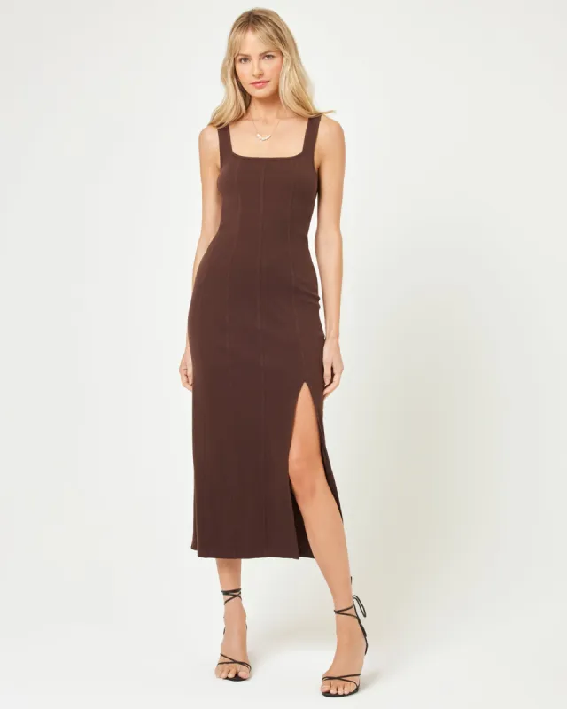 Vivienne Dress - Espresso sold by l*space