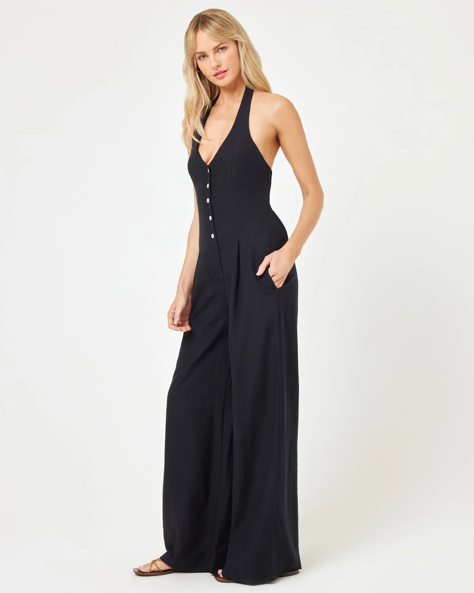 Alena Jumpsuit - Black sold by l*space product image thumbnail 3