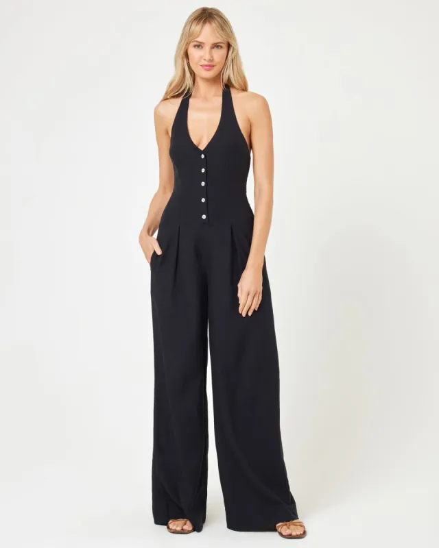 Alena Jumpsuit - Black sold by l*space