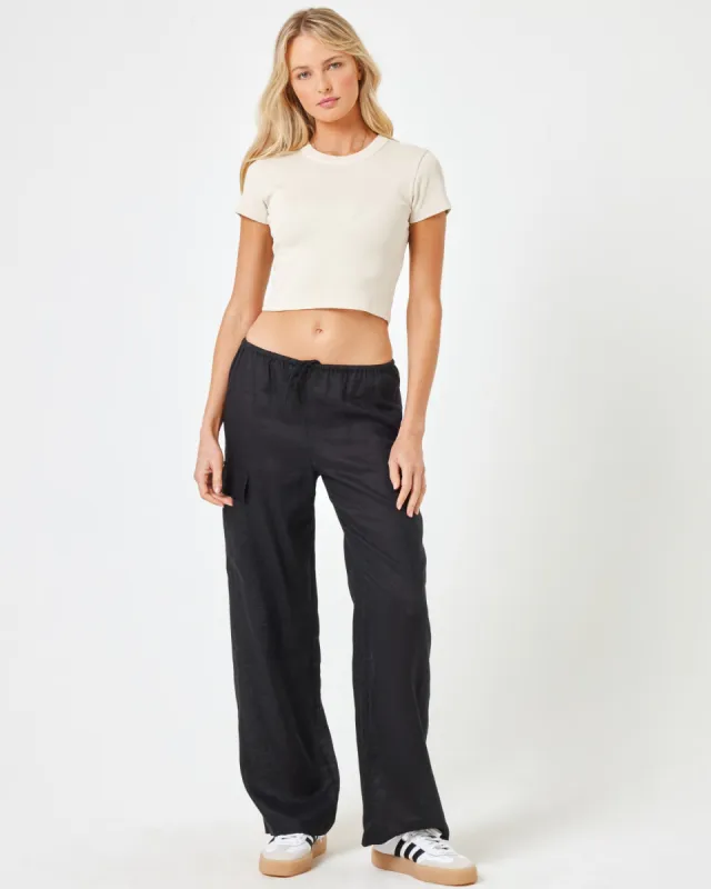 Sundown Cargo Pant - Black sold by l*space