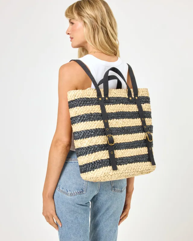 Summer Days Backpack - Natural-Black sold by l*space