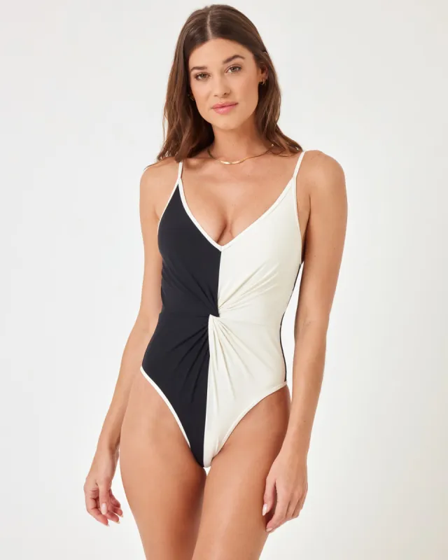 Devi One Piece - Black-Cream sold by l*space