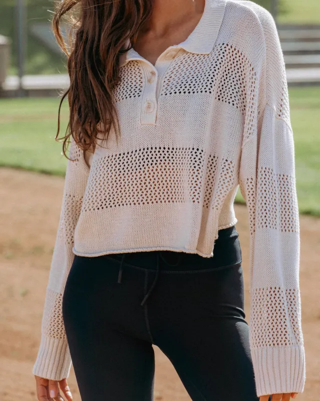 Rugby Sweater - Bone sold by l*space
