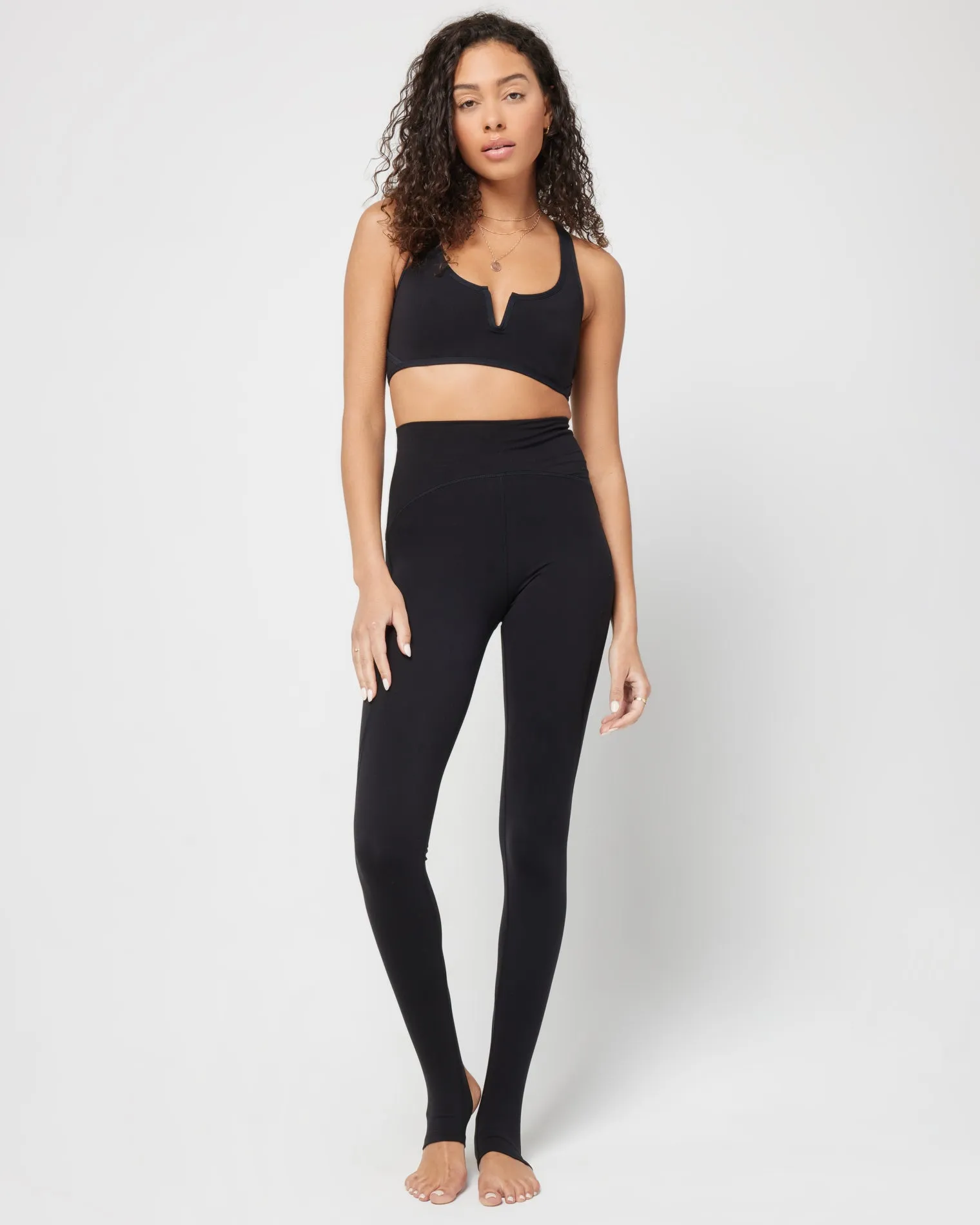 Exhale Legging - Black sold by l*space