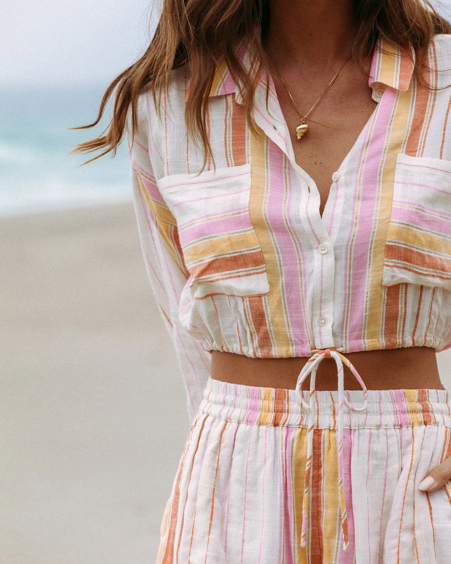 St Lucia Top - Vaca Stripe sold by l*space