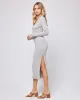 Eloise Dress - Heather Grey sold by l*space