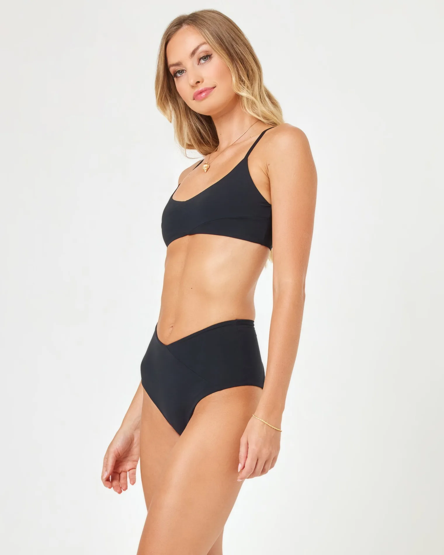 High Tide Bikini Bottom - Black sold by l*space product image thumbnail 2