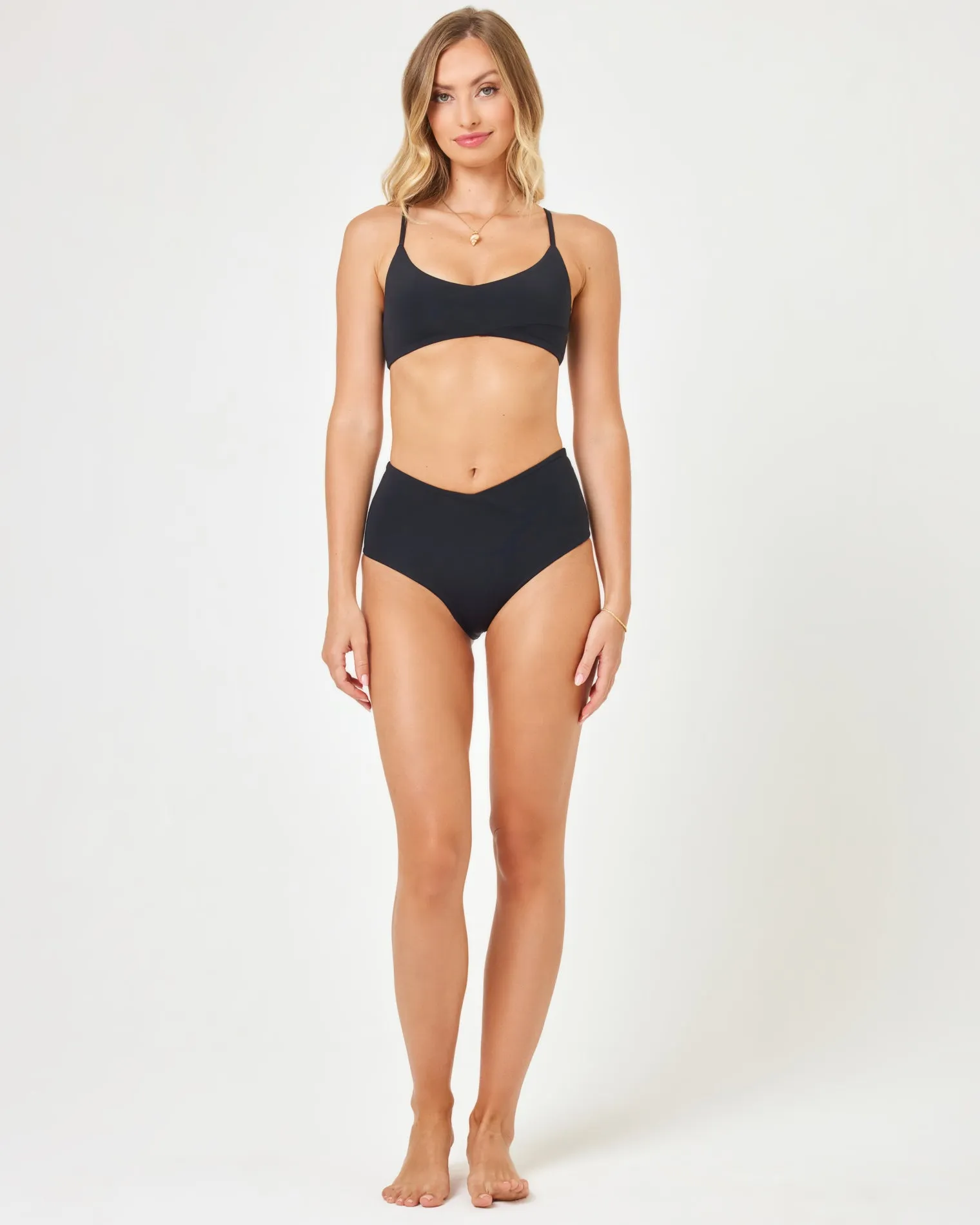 High Tide Bikini Bottom - Black sold by l*space product image thumbnail 5