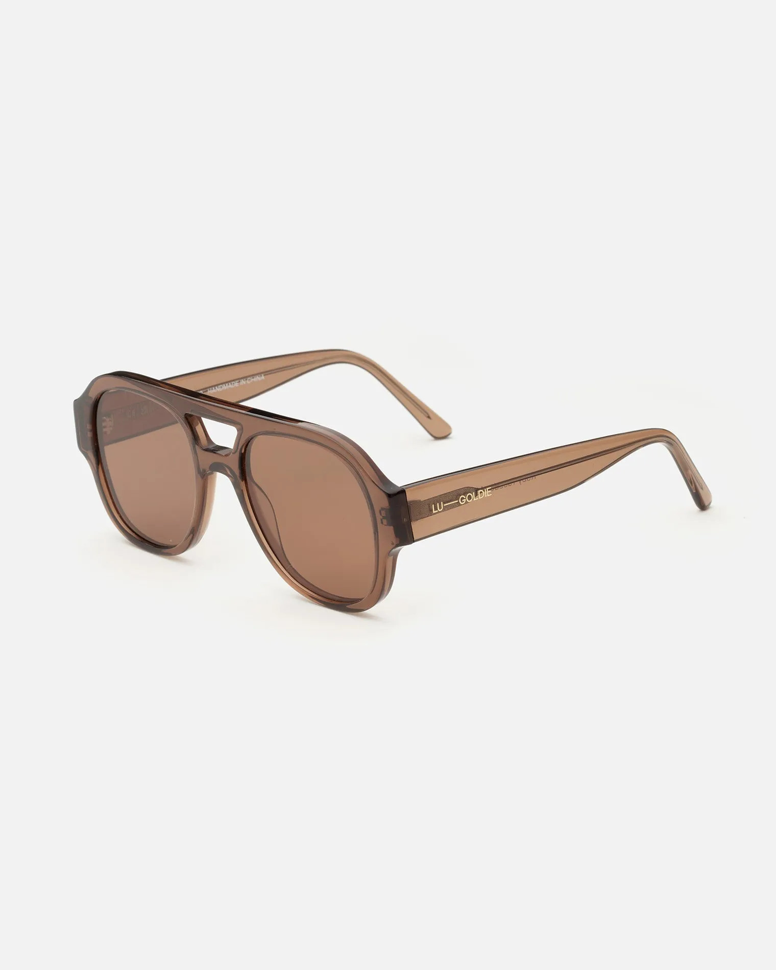 Lu Goldie Ruby 01 Sunglasses - Coffee sold by l*space product image thumbnail 2