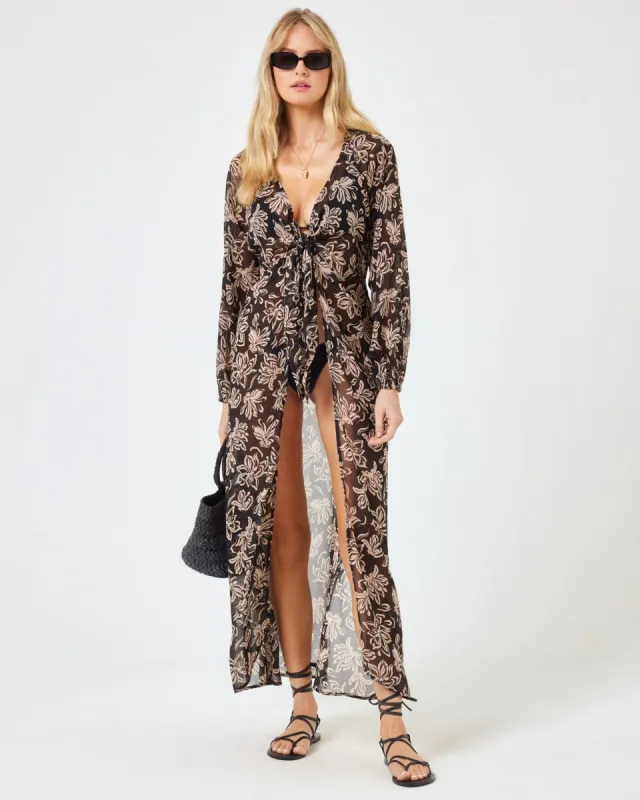 Printed Anna Cover-Up made by l*space