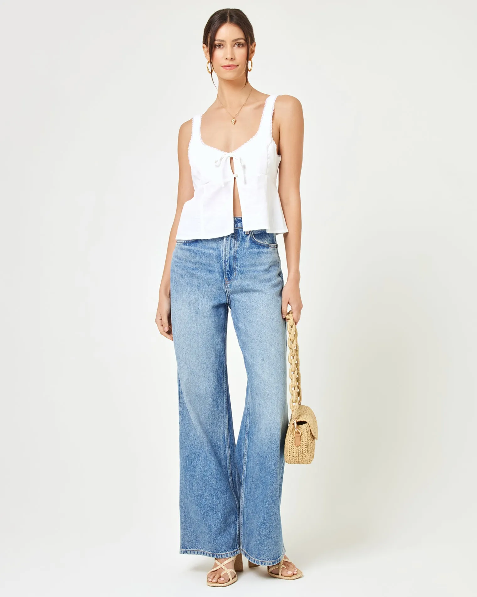 Rosa Top - Cream sold by l*space product image thumbnail 2