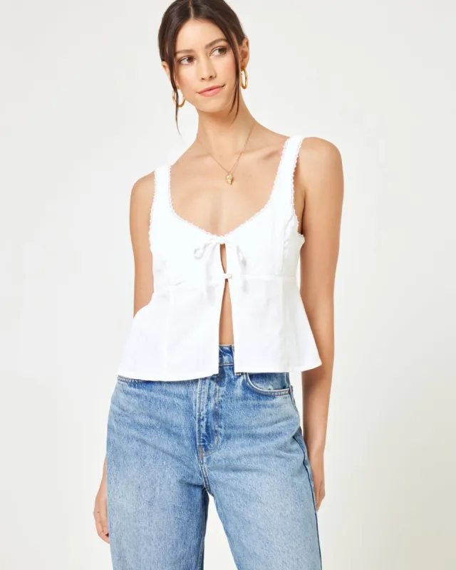 Rosa Top - Cream sold by l*space