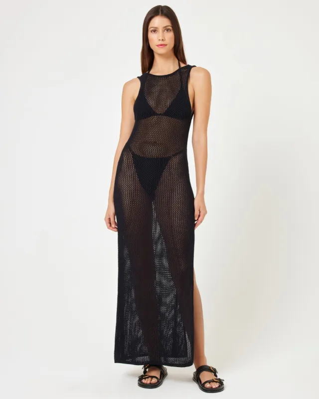 Villa Nova Cover-Up - Black made by l*space