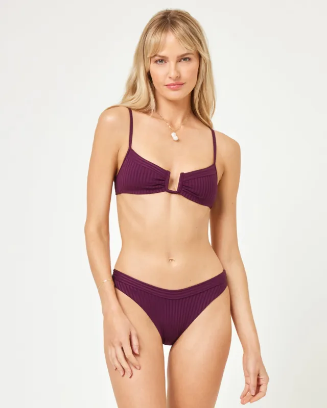 Peyton Bikini Top - Merlot sold by l*space