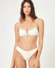 Mercer Bikini Bottom - Cream sold by l*space
