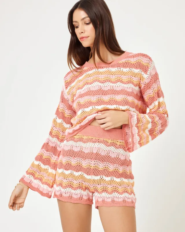 Sun Ray Short - Bahama Bound Stripe sold by l*space