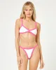 Mackenzie Bikini Bottom - Bubblegum Pink-Cream sold by l*space
