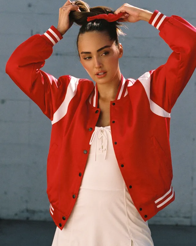 Knockout Jacket - Flame sold by l*space