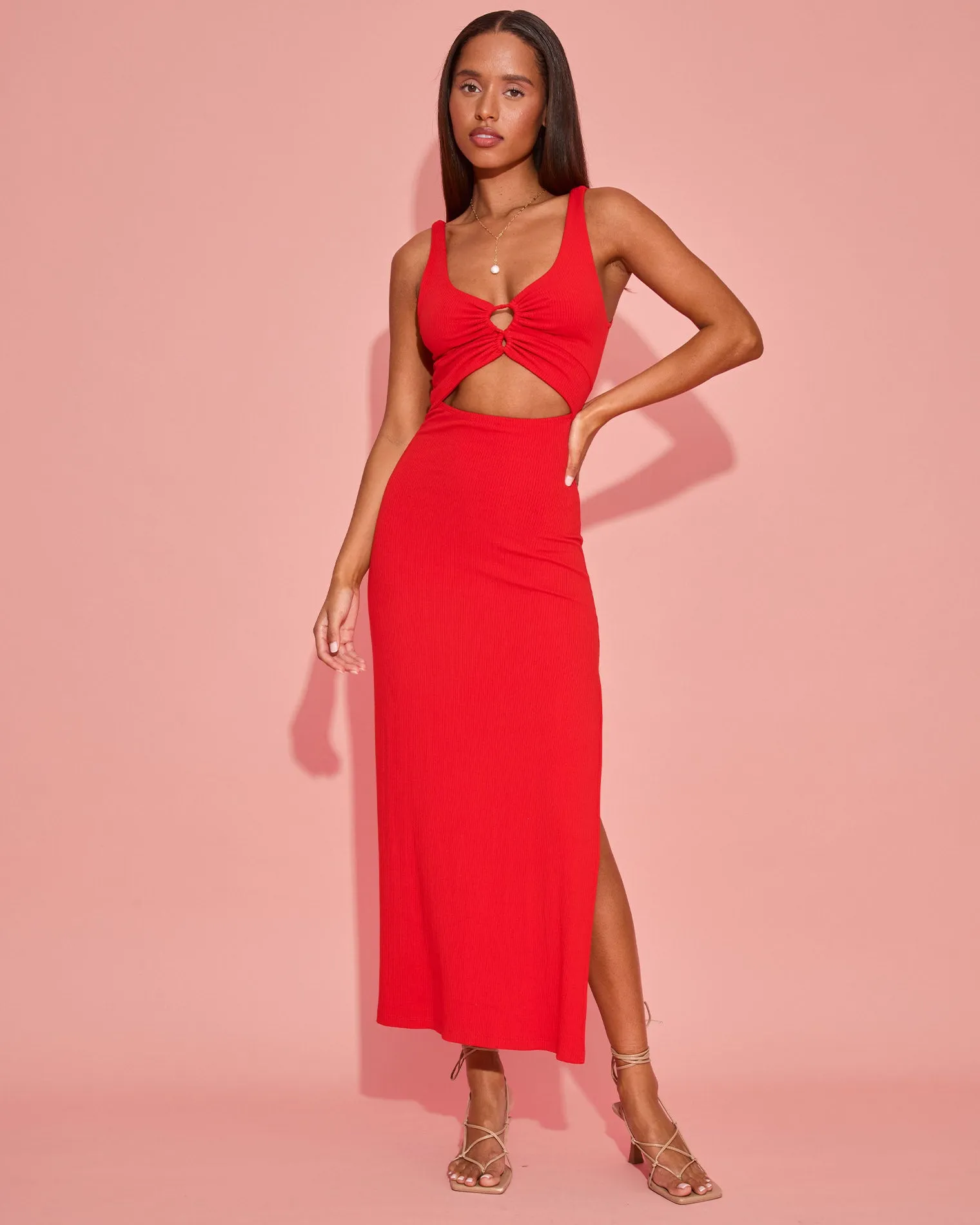 Camille Dress - Flame sold by l*space product image thumbnail 2