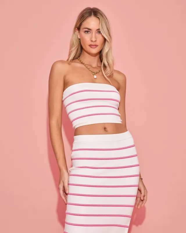 Amalfi Tube Top - Capistrano Stripe sold by l*space