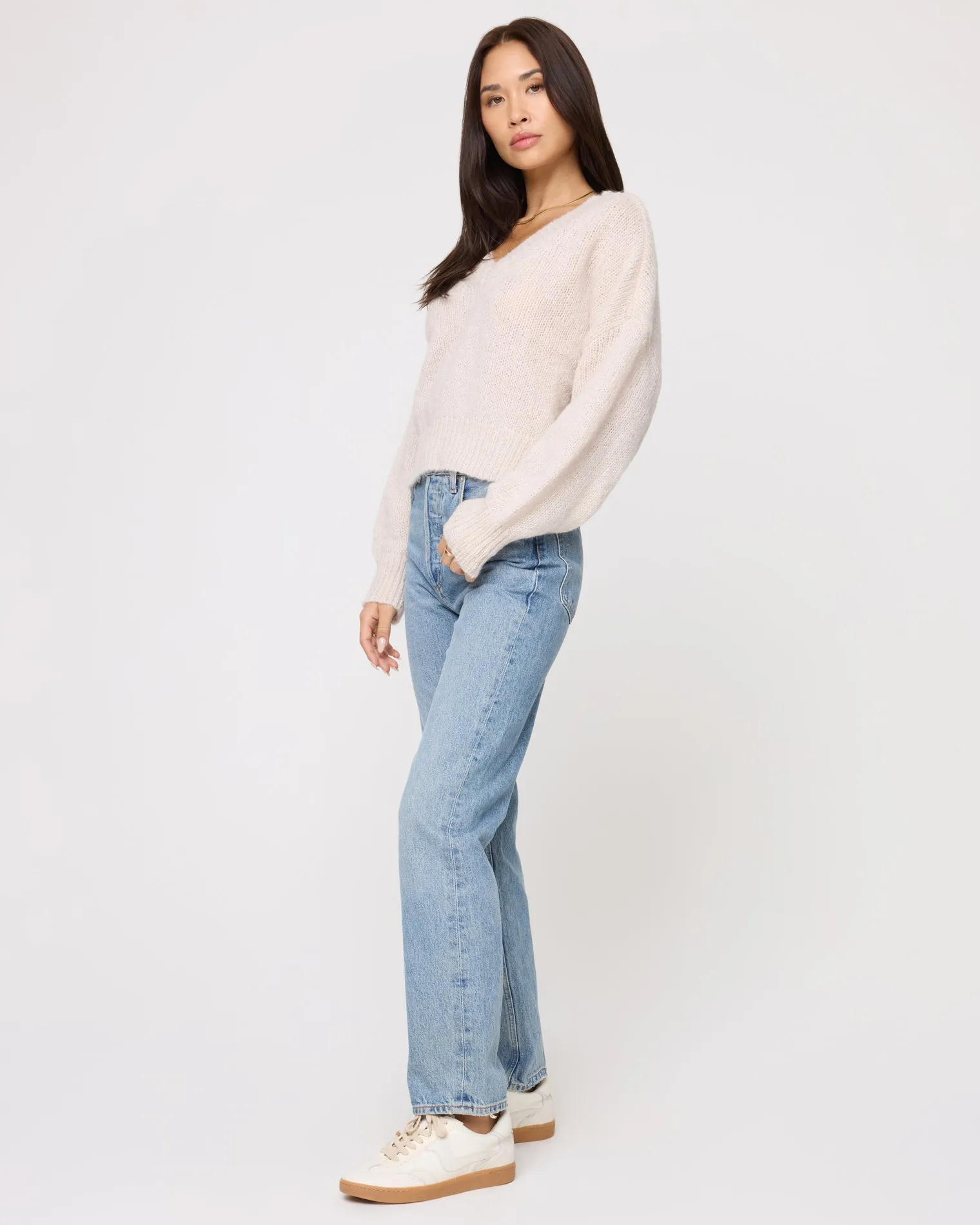 Icon Pullover - Oat sold by l*space product image thumbnail 5