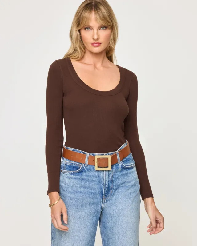 Ashlyn Long Sleeve - Espresso sold by l*space