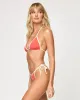 Aspen Bikini Top - Grapefruit-Cream sold by l*space
