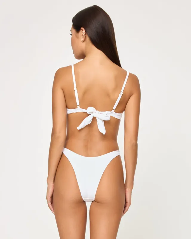 Donnie Bikini Bottom - White sold by l*space