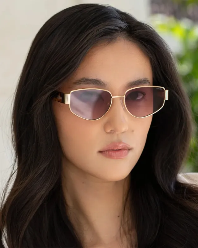 Freyrs Delilah Sunglasses - Gold made by FREYRS
