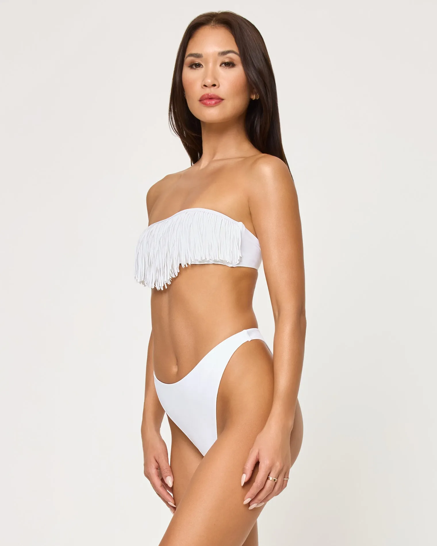 Dixie Bikini Top - White sold by l*space product image thumbnail 4