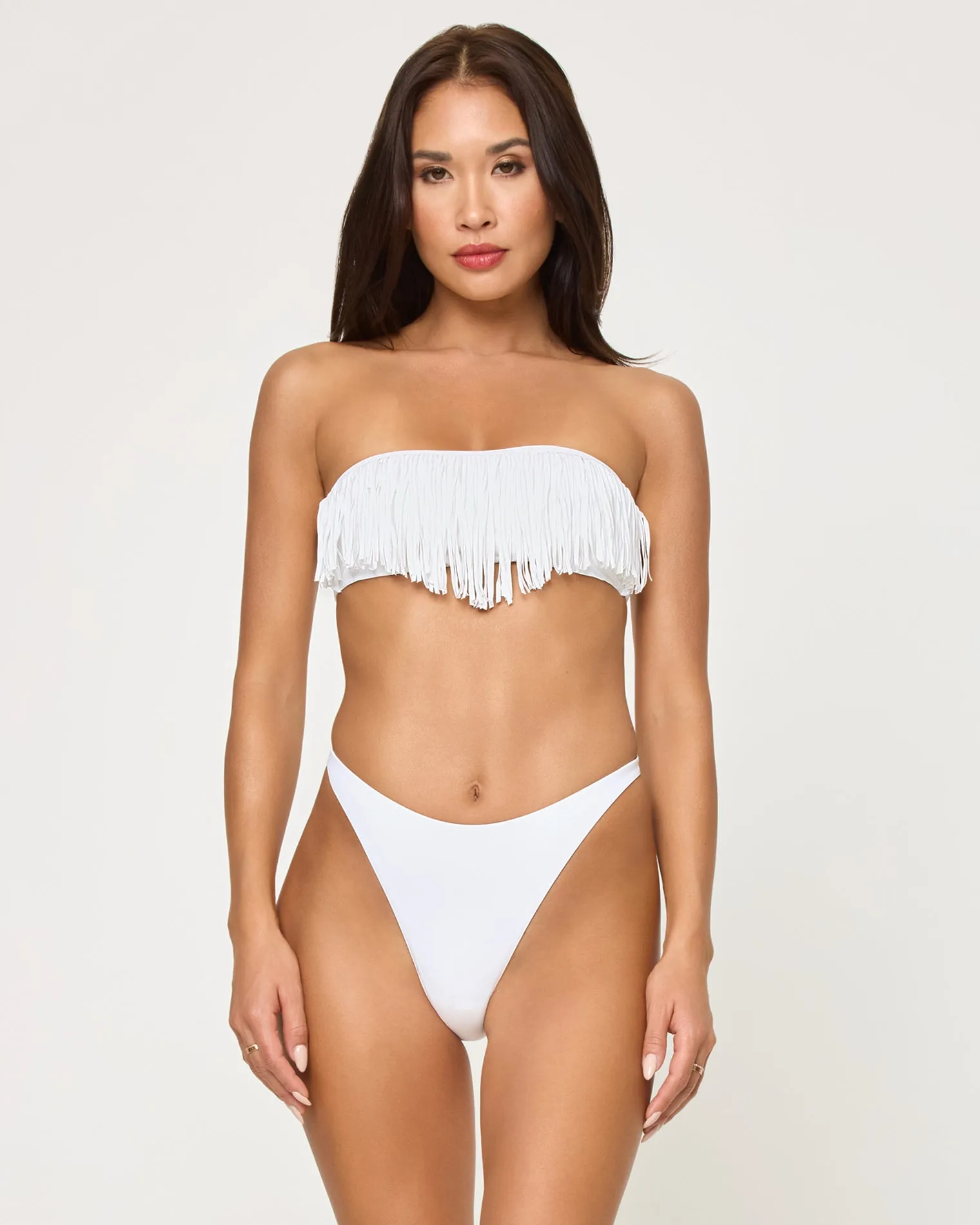 Dixie Bikini Top - White sold by l*space product image thumbnail 3