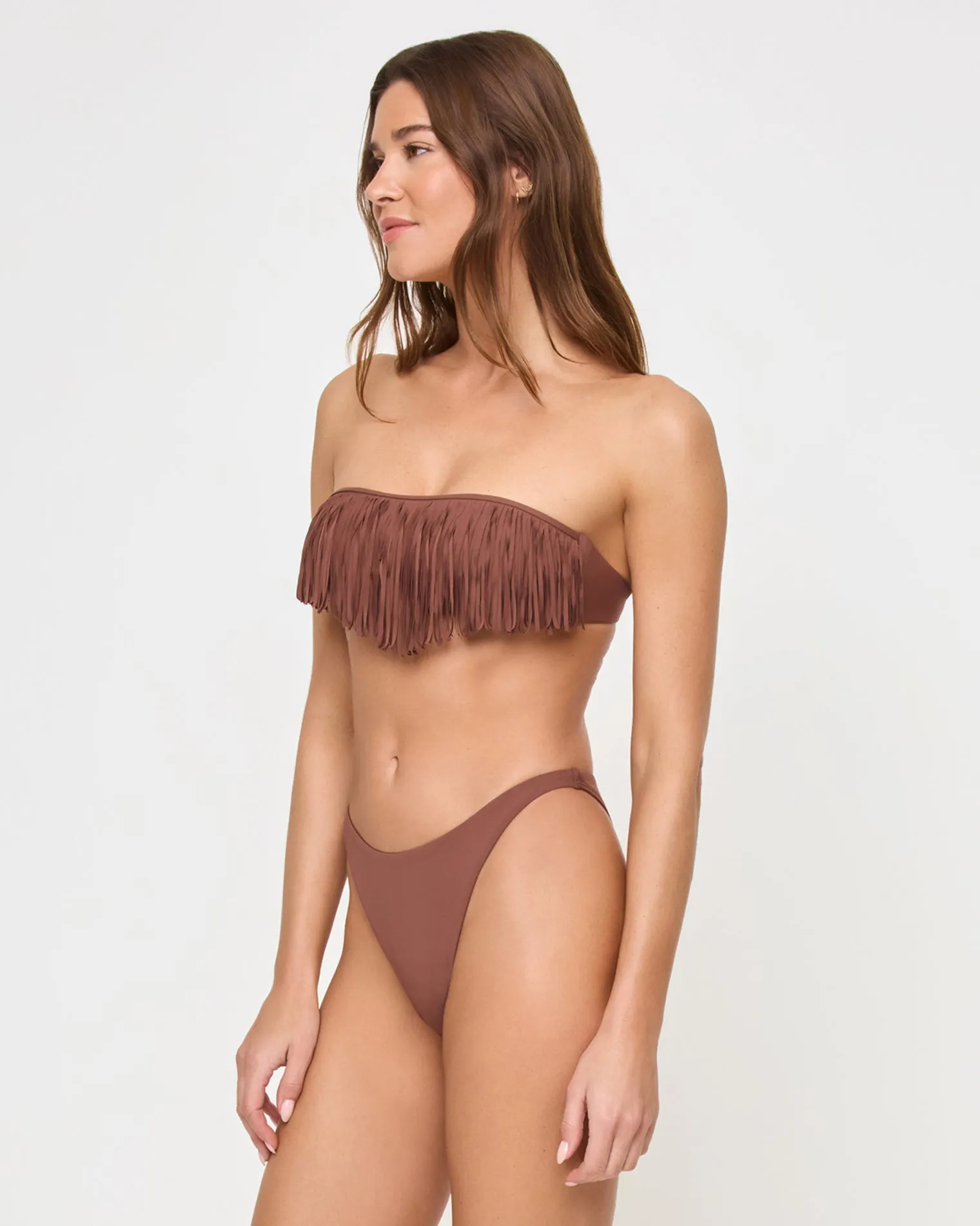 Dixie Bikini Top - Cafe sold by l*space product image thumbnail 3