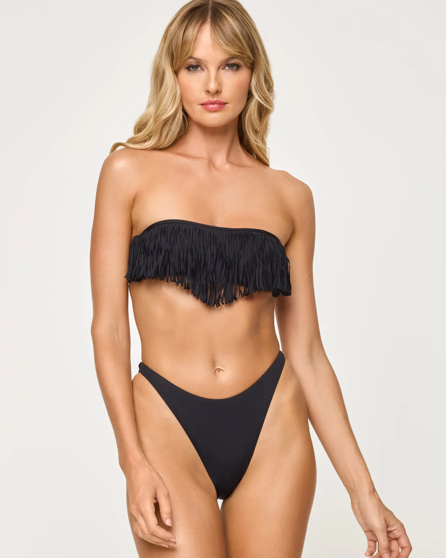 Dixie Bikini Top - Black sold by l*space product image thumbnail 4