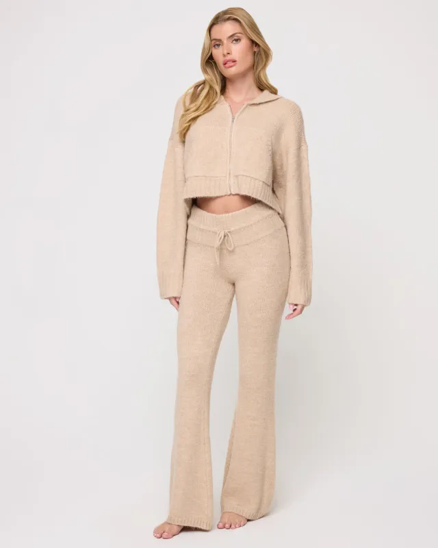 Jet Set Pant - Heather Oatmeal sold by l*space