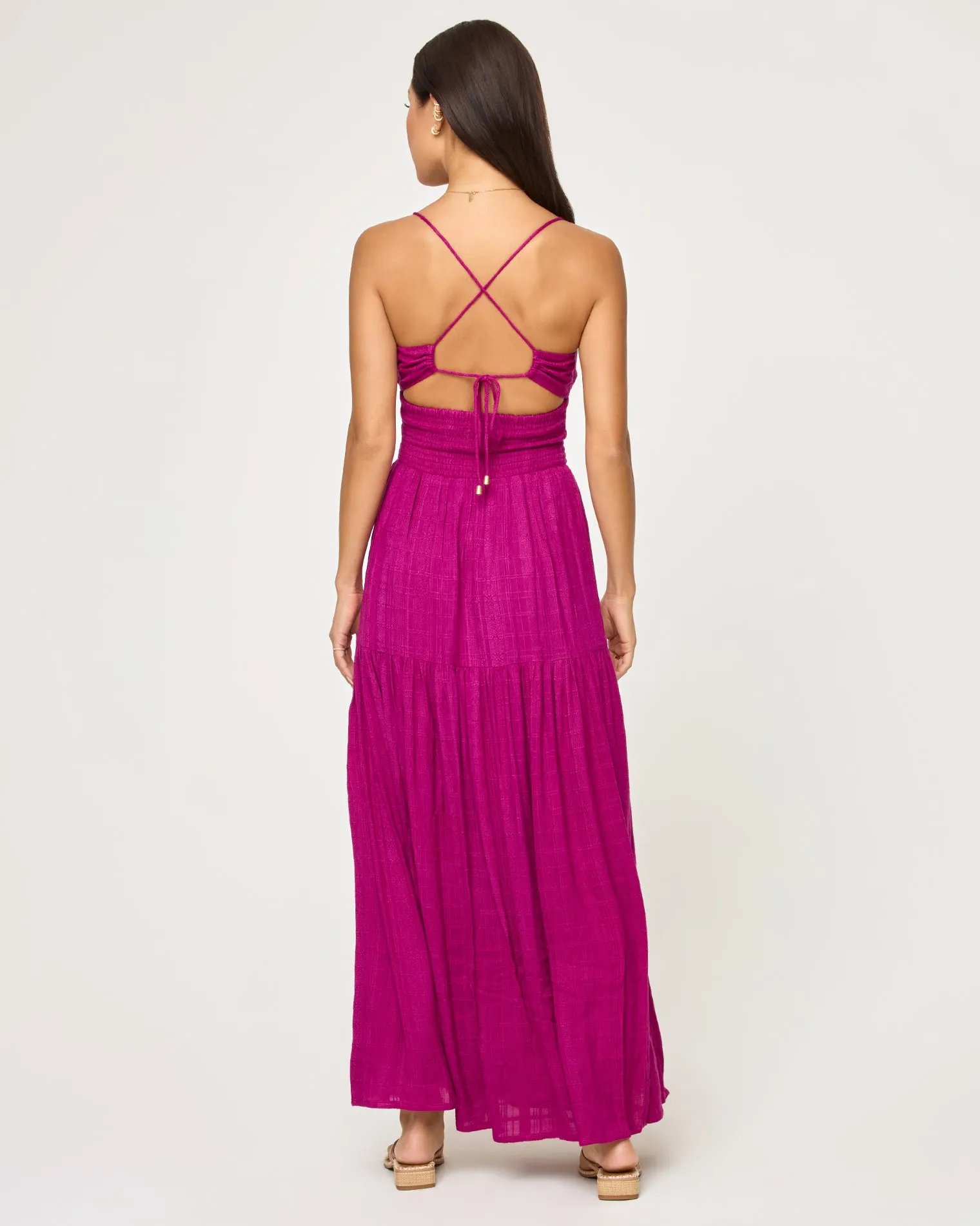 Calla Dress - Berry sold by l*space product image thumbnail 3