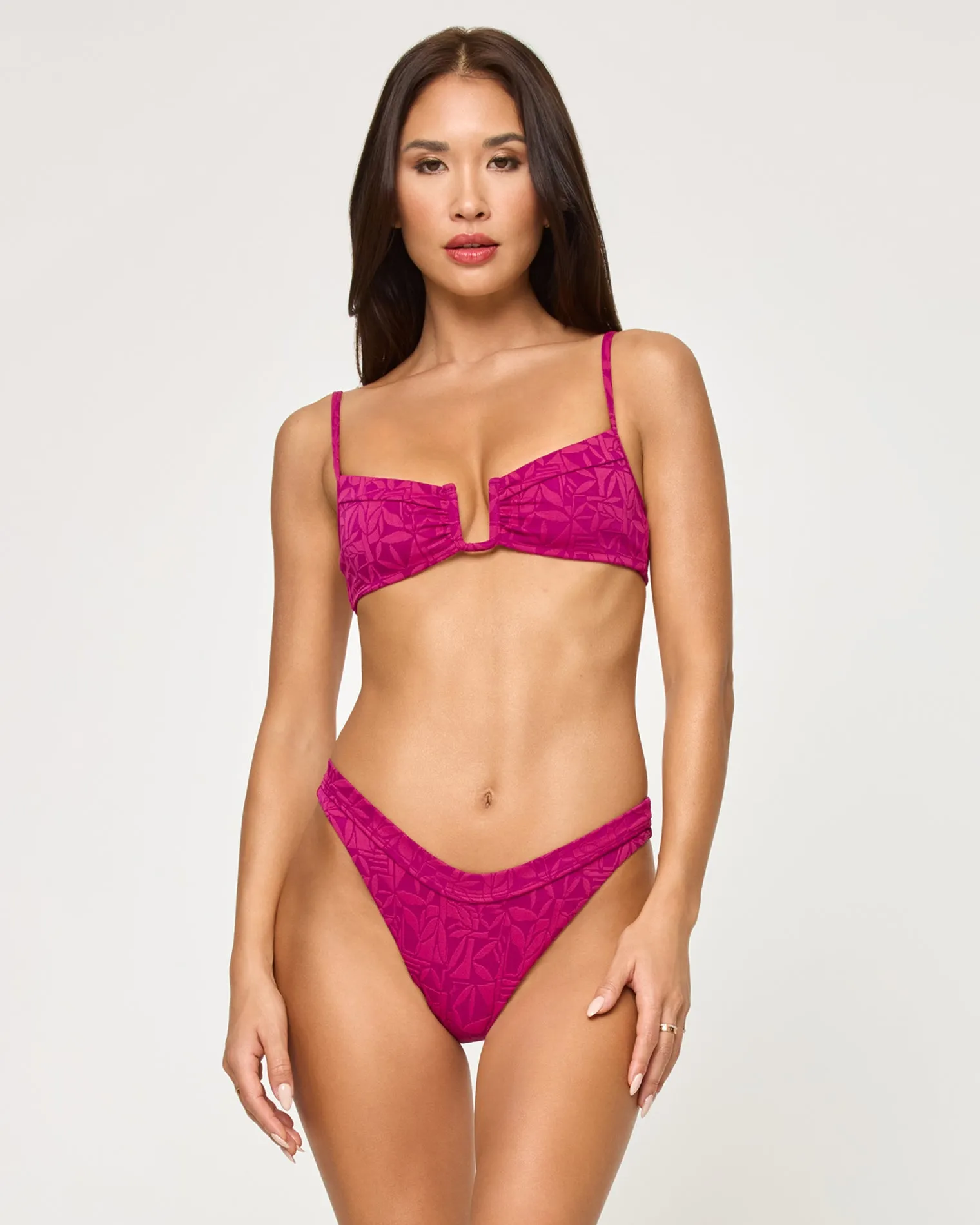 Mercer Bikini Bottom - Berry sold by l*space product image thumbnail 2