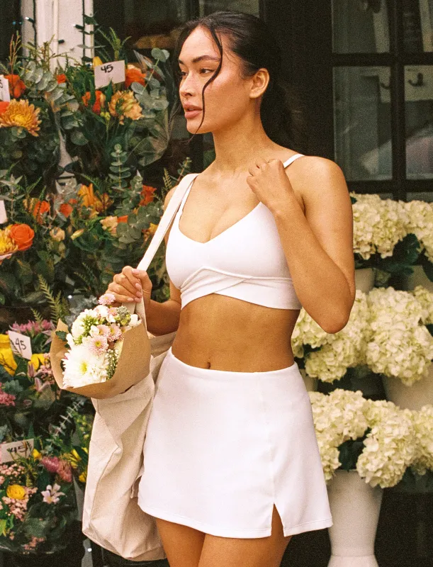 Unmatched Bra - White sold by l*space