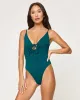 Piper One Piece Swimsuit - Deep Teal sold by l*space