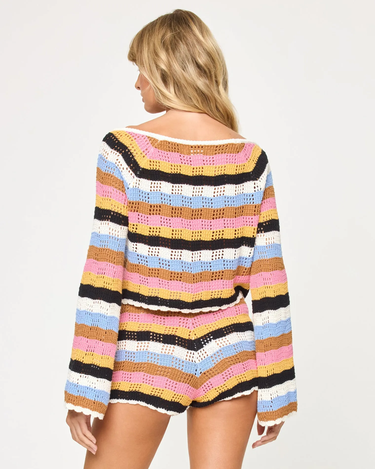 Lost Tides Top - Maldives Stripe sold by l*space product image thumbnail 4