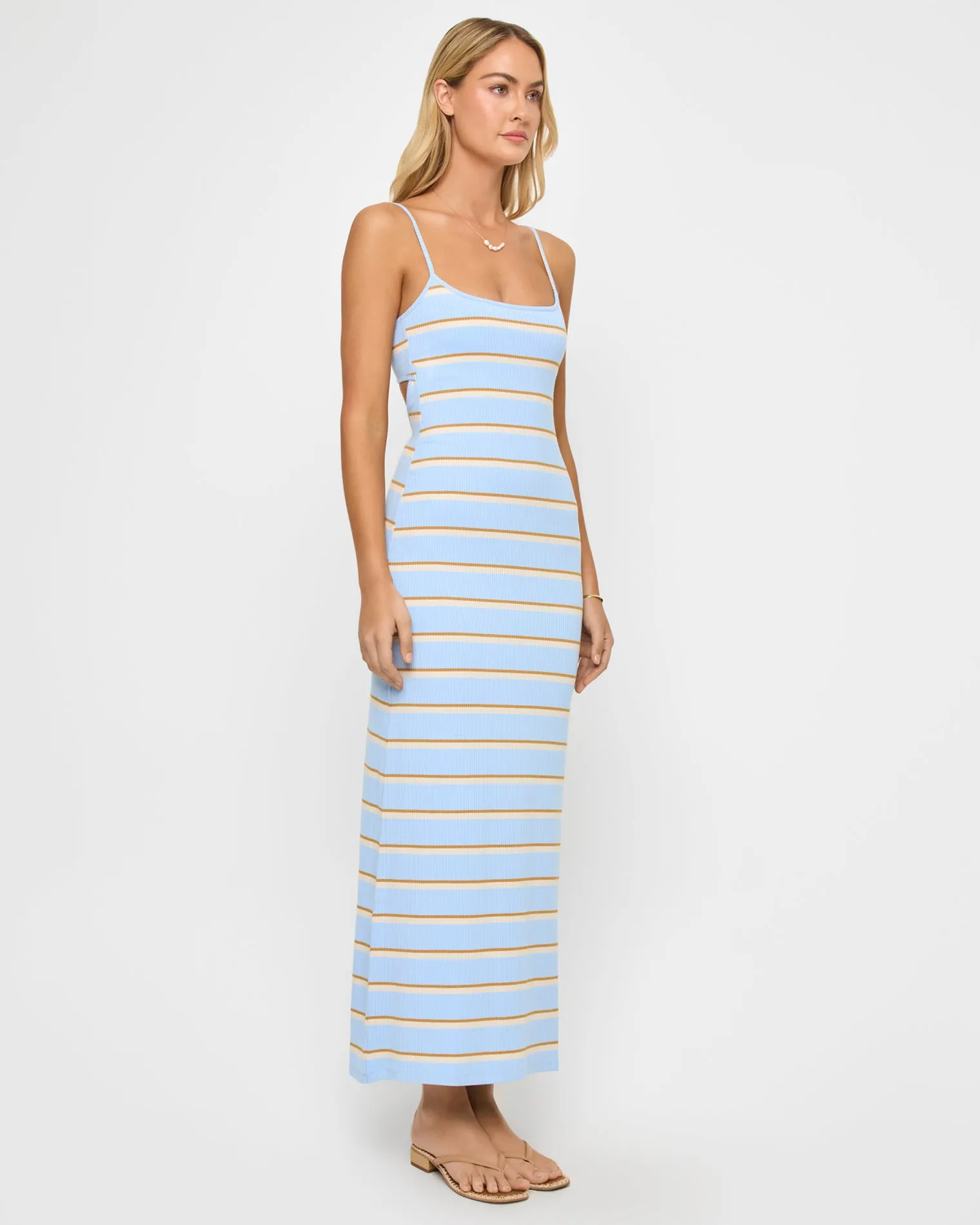 Jordana Dress - Yacht Club Stripe sold by l*space product image thumbnail 3